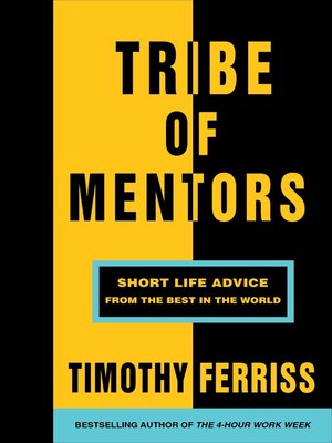 Tribe of Mentors - ebook